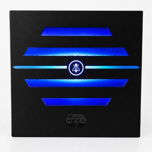 BLUEFLY® HEXA LED 25 – NEGRO | TRAMPA DE LUZ UV | CONTROL DE PLAGAS - Imagen 4